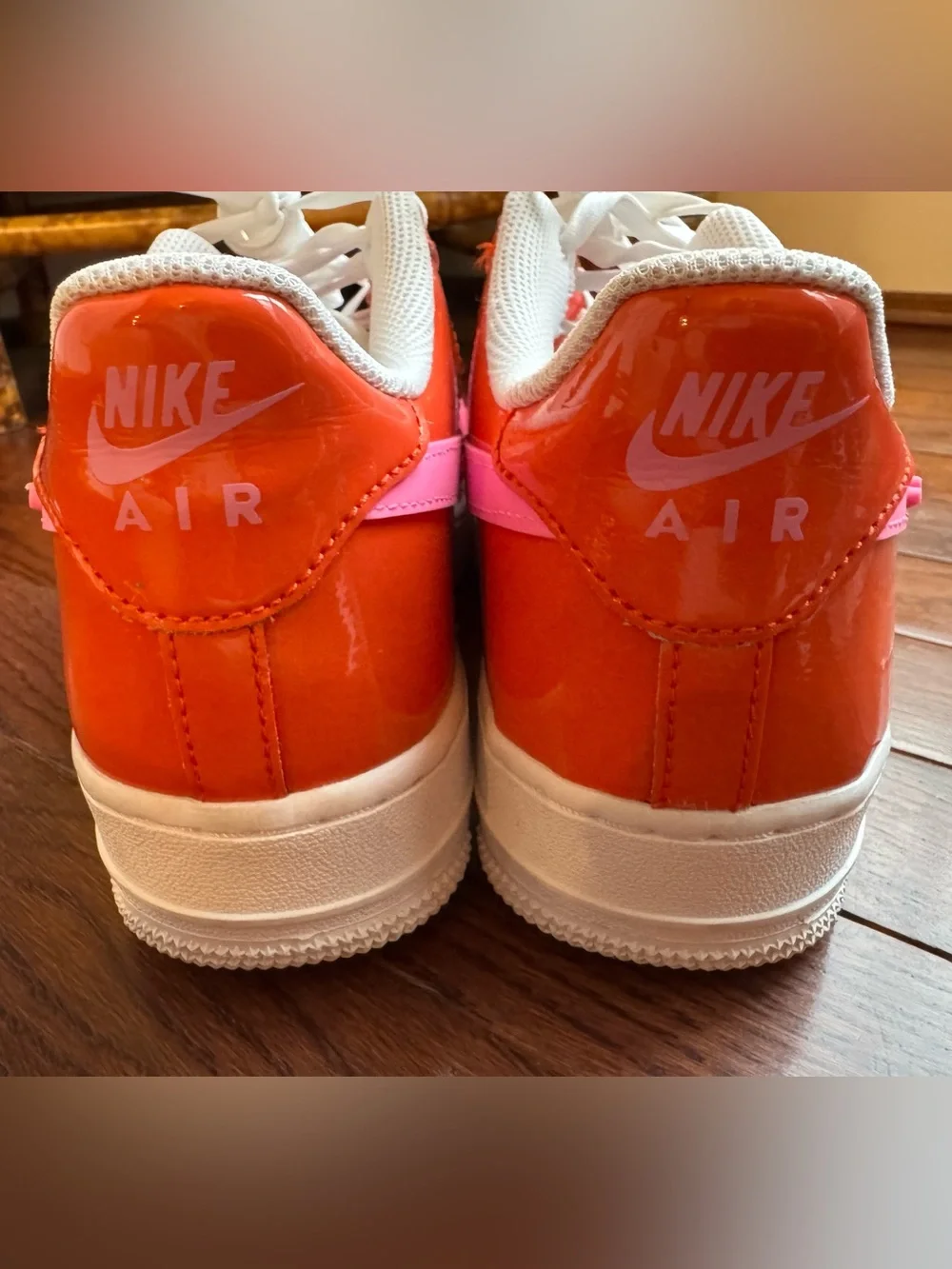 Nike Air Force 1 Low GS Valentines Day Pink Red White Hearts Women’s 8.5 Youth 7